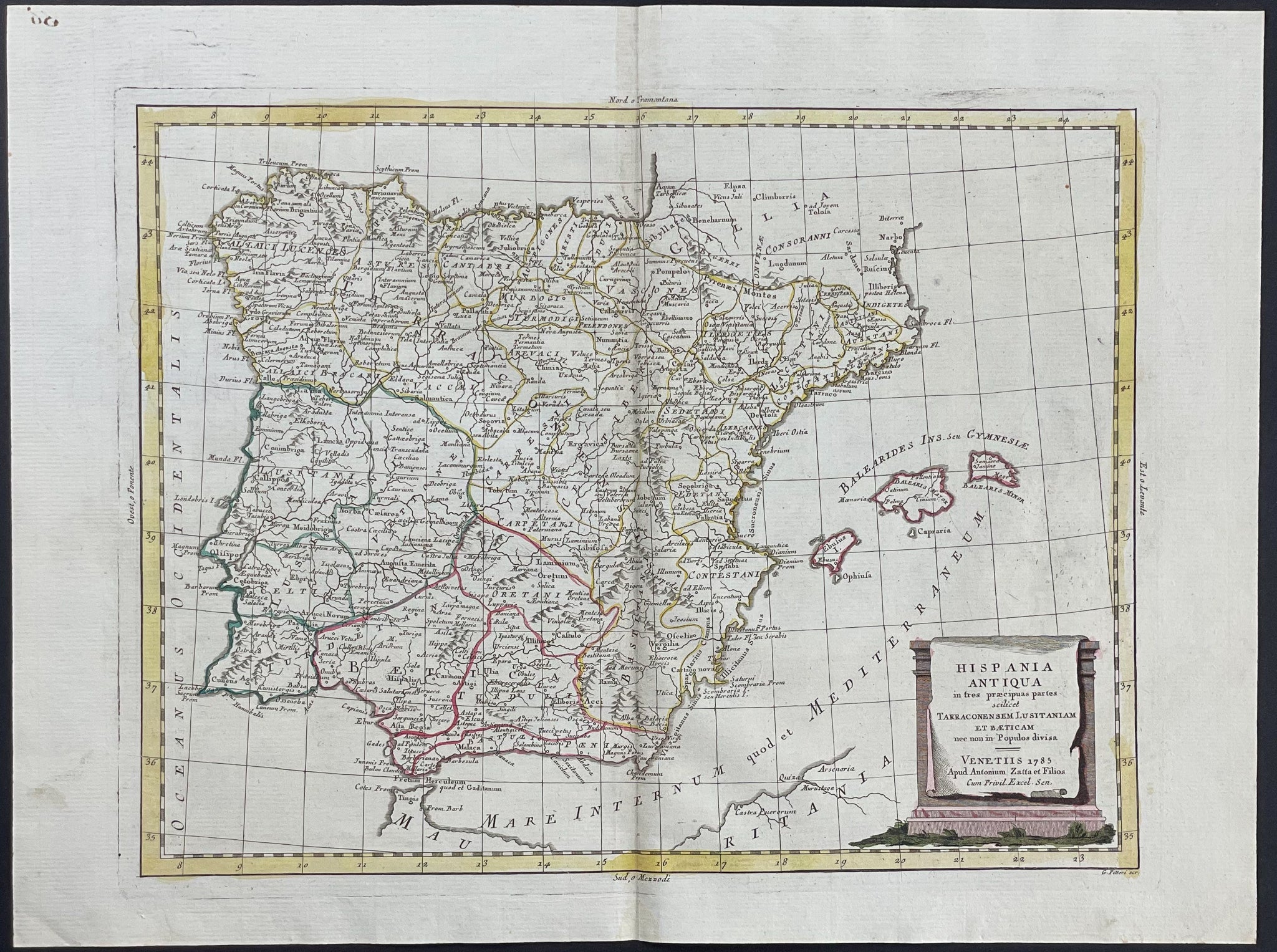 Map of Spain & Portugal