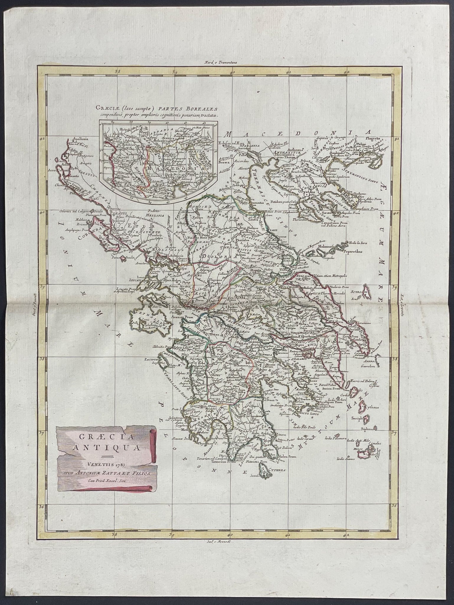 Map of Greece
